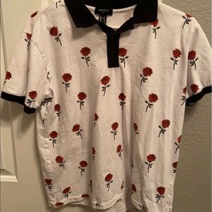 Forever 21 Rose Polo 🌹